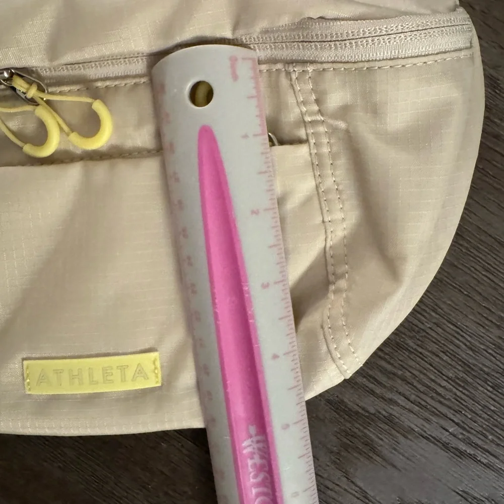 Athleta Crossbody Bag in Beige and Yellow - Picture 5 of 5